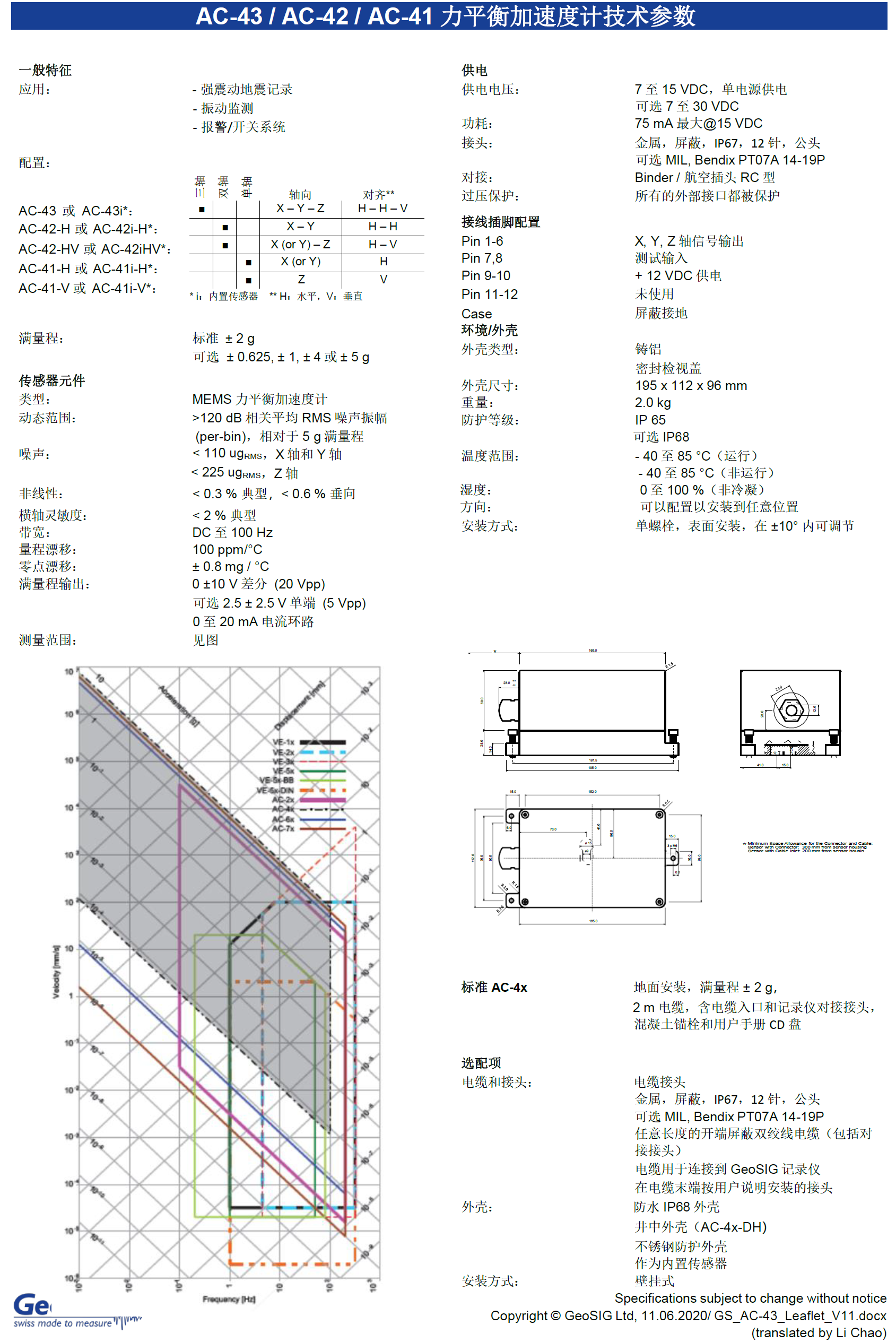 力平衡加速度計(jì),地震監(jiān)測傳感器,地震加速度傳感器